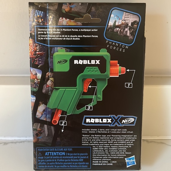 NWT Nerf Roblox Phantom Forces Toy & Virtual Item - Picture 4 of 4